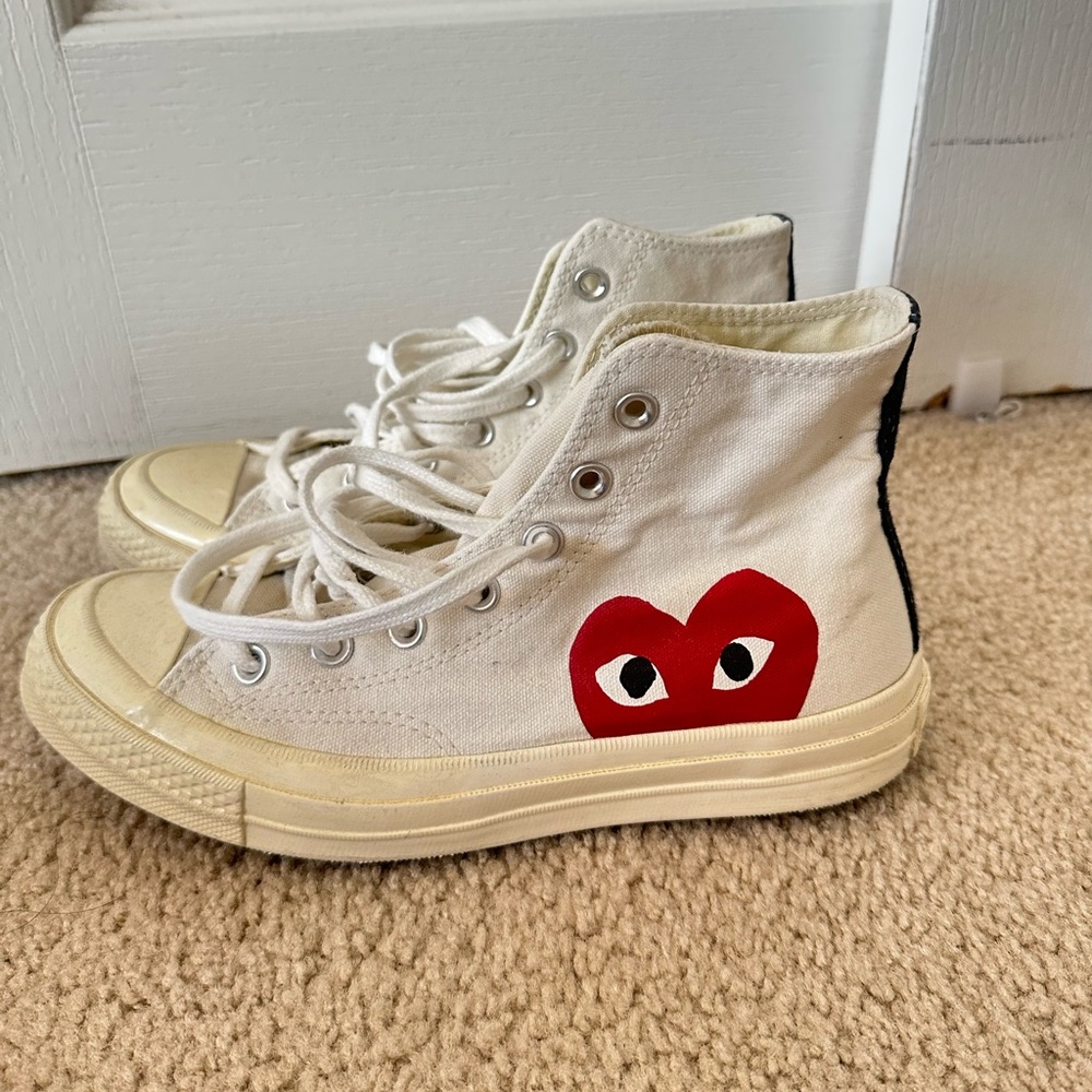 Comme des Garçons PLAY x Converse Chuck Taylor Hidden Heart High Top